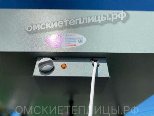 Бак душевой кабины Электромаш с подогревом воды и терморегулятором